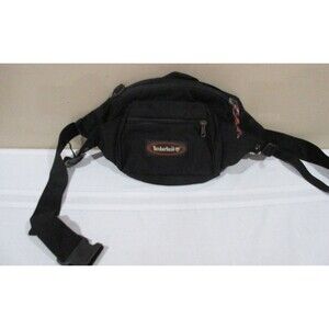 Timberland Canvas LG Fanny Pack Black 16x9"